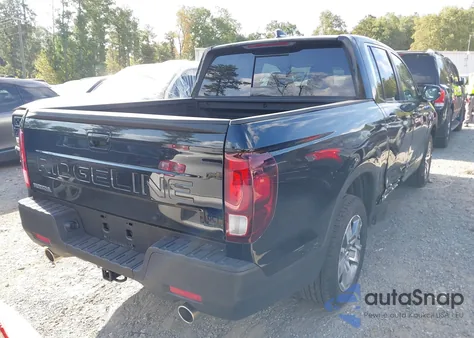 2025 Honda Ridgeline Rtl из США, поврежденный, VIN 5FPYK3F52SB041002